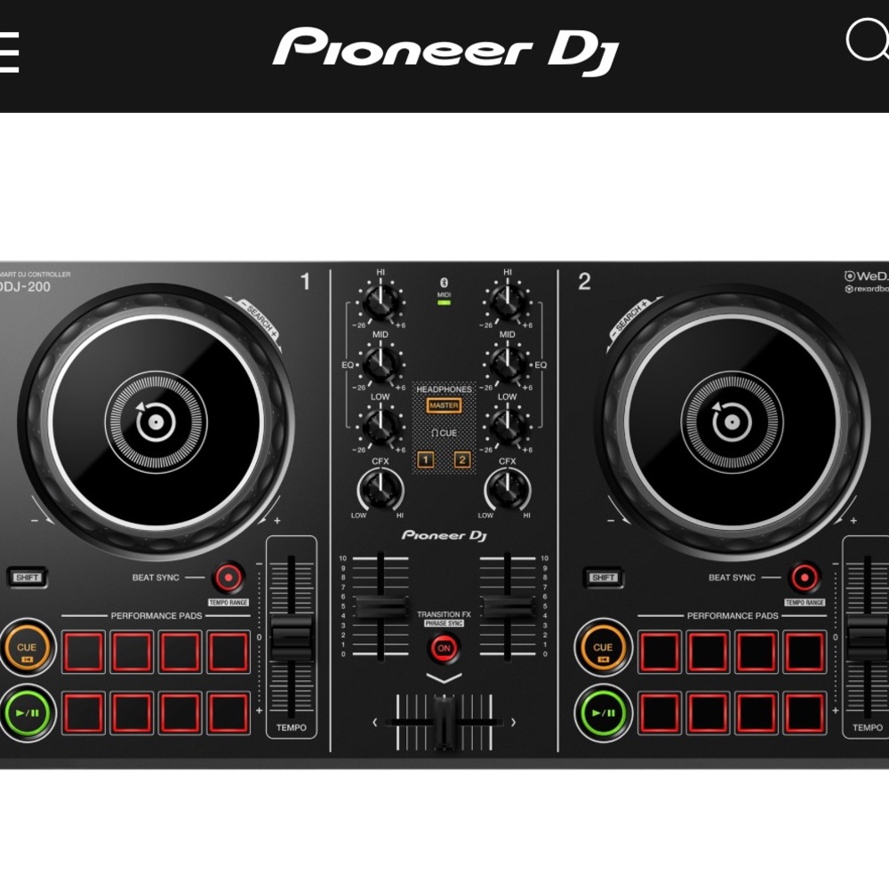 PIONEER DDJ-200 Smart Controller